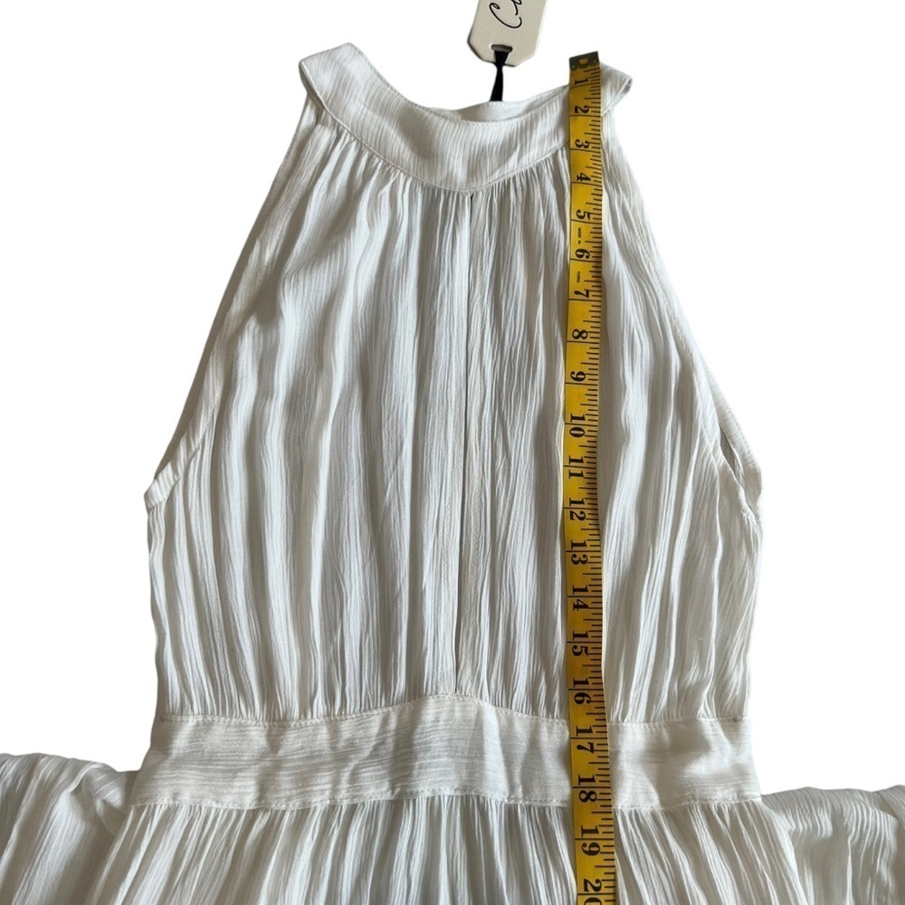 Cleobella High Neck Open Back Double Slit Maxi Dress Size S - Picture 12 of 15